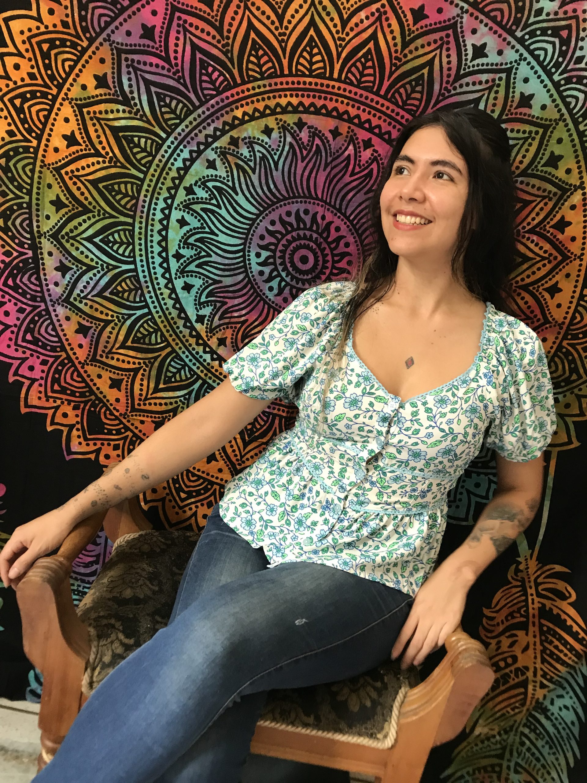 Blusa Boho Primaveral Blusas boho style