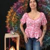blusas de flores en cali