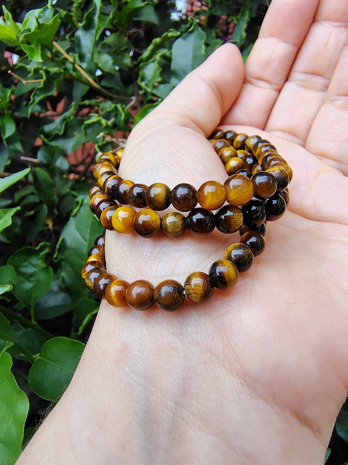 Ojo tigre Pulseras para protección, coraje, confianza y buena suerte